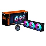 GIGABYTE AORUS WATERFORCE II 360 AIO Flüssigkeits-CPU-Kühler - 3x120mm...