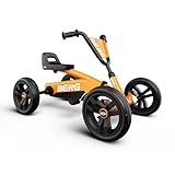 BERG Buzzy Orange Kinder Go-Kart ab 2 Jahren, Oranges Tretfahrzeug Kettcar,...
