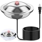 VIHOSE 1 Packung 300 Watt schwimmende Teichheizung mit 10 m langem Kabel,...