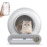 Selbstreinigende Katzentoilette, 68L Elektrisches Katzenklo Selbstreinigend mit...