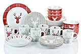Kombiservice HIGHLAND STAG Set 30teilig für 6 Personen/Traditionelles...