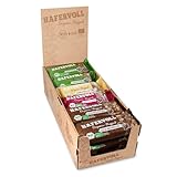 HAFERVOLL Organic Mixbox, 4 Flapjack-Sorten, 18 x 60g Bio-Müsliriegel,...