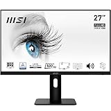 MSI PRO MP273APDE 27 Zoll Full HD Office Monitor - 1920x1080 IPS-Panel, 100Hz,...