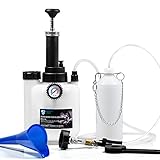 SMOTIVEPRO Bremsenentlüftungsgerät, 3L Bremsflüssigkeitswechselgerät mit 1L...