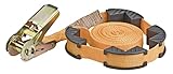 kwb Spanngurt mit Ratsche und Schonbacken, 5 m x 25 mm, Polypropylen (PP),...