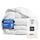 LILENO HOME Winterbettdecke 135x200 cm [1er Pack] - warme Winter Bettdecke...