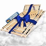 2er-Set Lattenrost ERGO K 70x200 cm Buchenholz, stabiler Lattenrost bis 140Kg,...