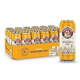 Paulaner Original Münchner Hell•Helles Bier spritzig-mild•EINWEG(24x0,5l)