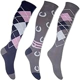 RL24 - Reitsocken Basicline 3er Set – Kniestrümpfe zum Reiten – Kinder...