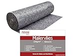 Teico Malervlies Abdeckvlies | Malerabdeckvlies 50m² Rolle | Abdeckvlies für...