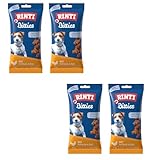 Rinti Bitties Huhn + Käse | 4er Pack | 4 x 75 g | Snack für ausgewachsene...