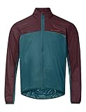 VAUDE Fahrradjacke Matera Air Jacket türkis/dunkel rot, ultraleichte Windjacke...