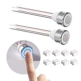 BrightArk LED Touch Dimmer Schalter,12V DC Stufenloses,3-24V LED Dimmer...