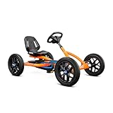 BERG Gokart Buddy B-Orange | Kinderfahrzeug, Tretauto mit Optimale Sicherheid,...