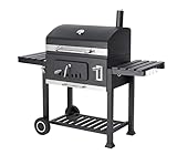 Tarrington House Holzkohlegrill Memphis XL, Ablagetische, Deckel mit...