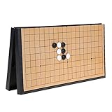 Go Schach Brettspiel Set Magnetic Collapsible Schachbrett Weiqi Lernspiele Go...