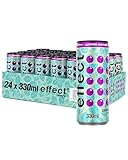 effect® GRAPE MINT Energy Drink - 24 x 0,33l Dose - Erfrischungsgetränk mit...