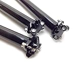 Toseek 3K Sattelstütze für Mountainbikes, Rennräder, 27,2/30. 8/31,6 x...