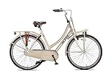 Hoopfietsen 28 Zoll Hollandfahrrad Damen Altec Urban Single Speed Gold 57 cm...