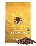 AFRO COFFEE Mild & Aromatic I 500g Premium Bio Kaffeebohnen Fairtrade I Arabica...