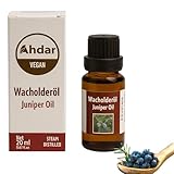 Premium Wacholderöl 20 ml, 100% naturrein, Hergestellt mittels...