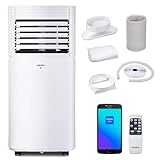 MEDION Smarte Mobile Klimaanlage mit Abluftschlauch P901 (9000 BTU, mobil, inkl....