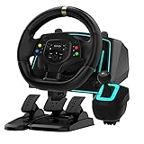 NBCP Racing Wheel, Gaming Lenkräder 1080° Fahrsimulation Auto Simulator mit...