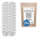 reer Steckdosenkappe, das Original vom Erfinder des Steckdosen-Schutzes, weiß,...