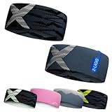 Junior 4-14 Jahre Sport Stirnband zum Wenden, 2-lagig für kalte Temperaturen,...