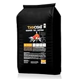 Tanoshi Koifutter - All Season - 6mm 13,5 kg | Schwimmendes Hauptfutter für...