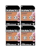 8 x Duracell CR 2032 Lithium (4 Blister mit je 2 Batterien) 8 Batterien