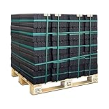 JSM - Rekord® Braunkohlebriketts auf Palette 500 kg (20 x 25 kg)