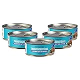 by Amazon Thunfischstücke in eigenem Saft und Aufguss, 145g (1er-Pack) (Packung...