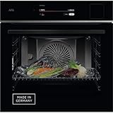 AEG Wifi Einbau-Dampfbackofen, Multidampfgarer, Serie 9 Touch-Swipe-Display XL,...