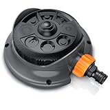 Brandson - Rasensprenger Flächenregner - Garten Sprinkler 3/4 Zoll - 8...
