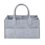 PandaEar Baby Windel Caddy Organizer, Tragbarer Wickelorganizer, Wickeltasche...