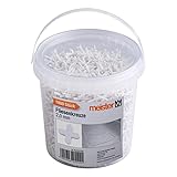Meister Fliesenkreuze 2,0 mm - Praktisches Set mit 1800 Stück - Aus robustem...
