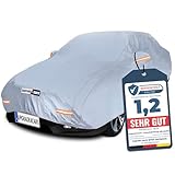 Upgrade4cars Autoabdeckung Outdoor Vollgarage | Auto Abdeckplane Komplett für...