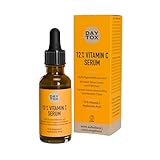 DAYTOX - Vitamin C Serum, Gesichts-Serum mit 12% Vitamin C, Tagespflege mit...