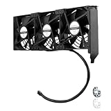 euroharry Grafikkarten-Lüfter3 x 92 mm -Hoher Luftstrom Lüfter, PCI-Halterung...