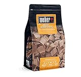 Weber Buchenholz Räucherchips (700g Packung) - dezent, süßliches Aroma, ideal...