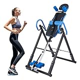 ZELUS Inversionsbank Klappbar Inversionstisch 150 kg Schwerkrafttrainer mit 4...