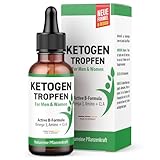 Ketogen Tropfen | dein zuverlässiger Partner | für Männer & Frauen | 10 ml...