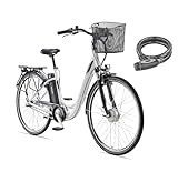 TELEFUNKEN E-Bike Damen 28 Zoll Elektrofahrrad 3-Gang Shimano Nabenschaltung +...