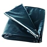 Certikin PVC Teichfolie, 0,5 mm, Schwarz, 2x3m = 6qm, Wurzelfest, Reißfest,...