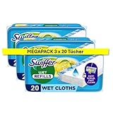 Swiffer Bodenwischer Wet Bodentücher Mit Citrusfrische 3 * 20 Pack, Für Eine...