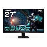 Gigabyte GS27QCA 27' QHD Gebogener Gaming-Monitor – 2560 x 1440, 180Hz, 1ms,...