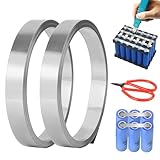 20M Nickelband Nickel Streifen, 8 x 0.12mm Nickelband, Reines Nickel Platte,...