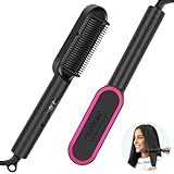 Ionen Glättbürste, PARWIN PRO BEAUTY Haarglätter Bürste, Glättungsbürste...