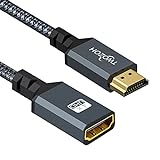 Twozoh HDMI-Verlängerungskabel, HDMI-Stecker auf Buchse, HDMI-Kabel,...